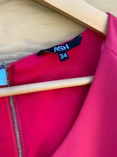 Vestido corto fucsia Ash talla 34 - miniatura 3