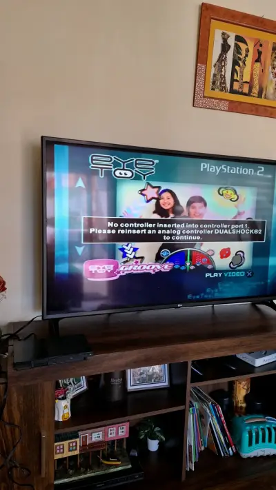 Consola PlayStation 2 con accesorios y juegos - miniatura 6