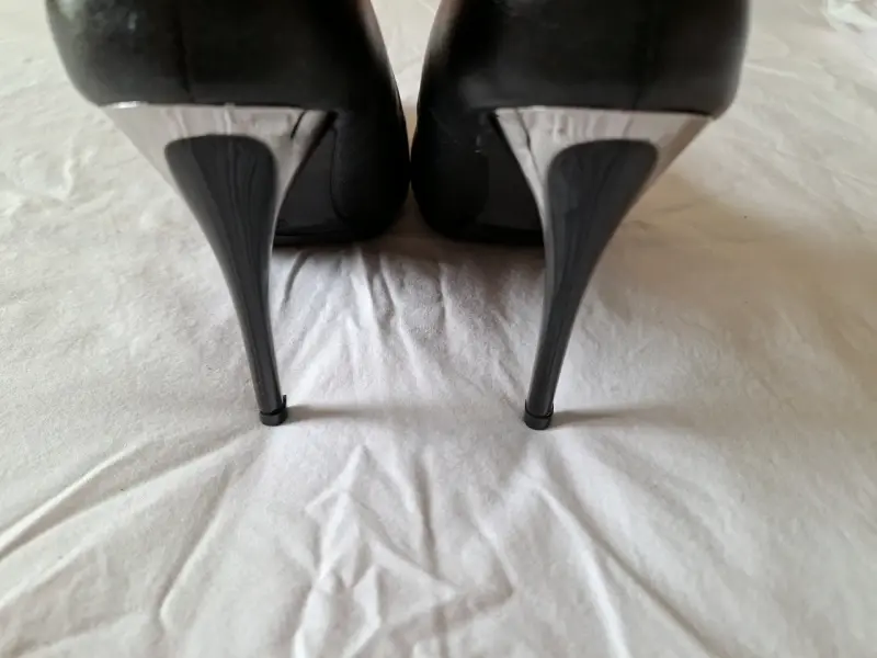 Zapatos de Tacón Negro Carbin - 4