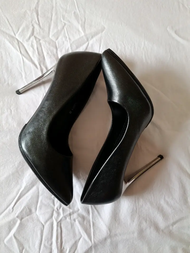 Zapatos de Tacón Negro Carbin - 6