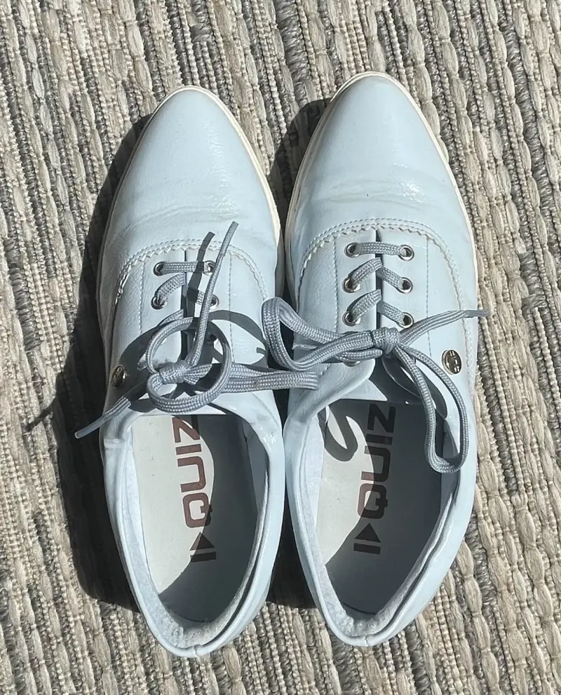 Zapatos casuales marca Quiz celeste para mujer - 2