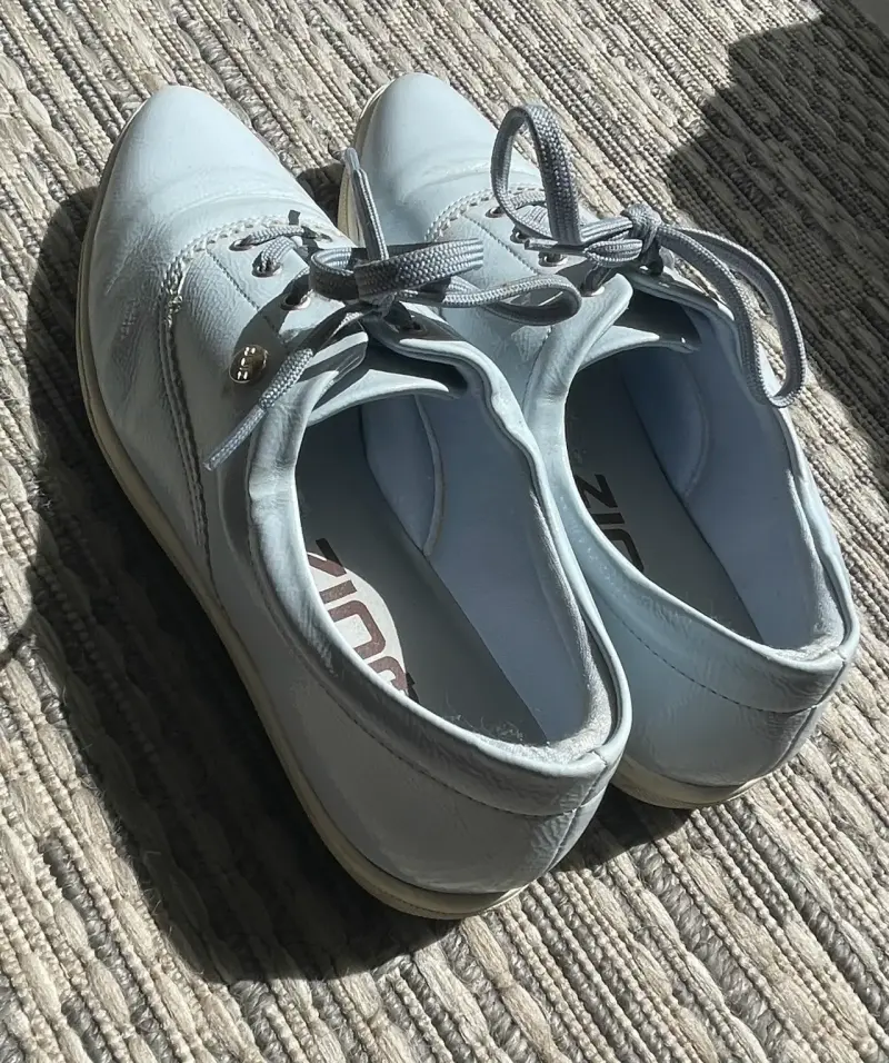 Zapatos casuales marca Quiz celeste para mujer - 6