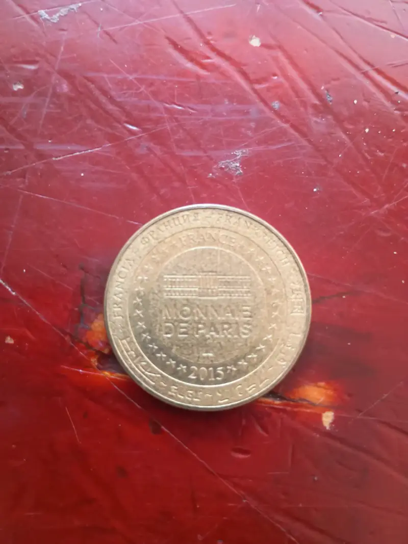 Moneda conmemorativa Église de la Madeleine París 2015 - 2