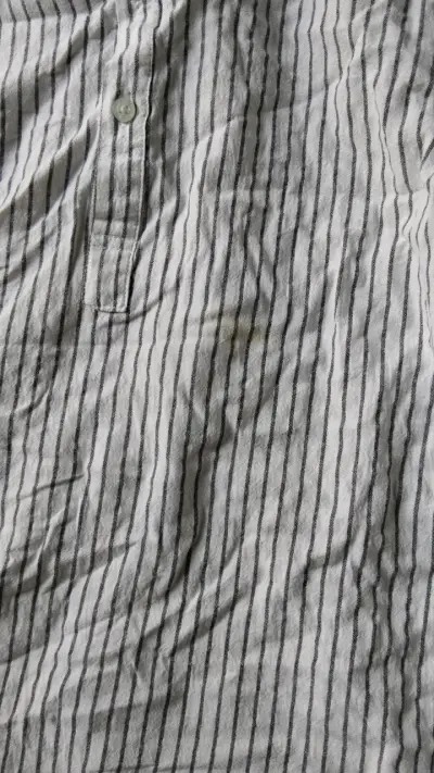 Camisa de rayas manga larga para hombre - miniatura 3
