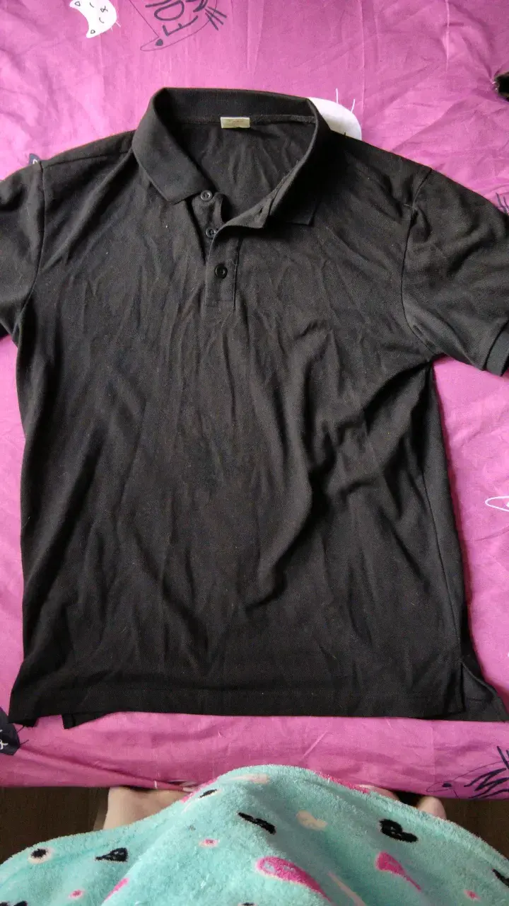 Polera Polo Negra - 2