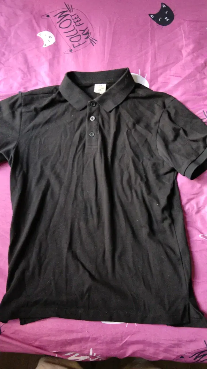 Polera Polo Negra - 3