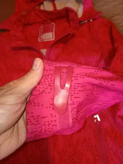 Chaqueta impermeable rosa para mujer Northville - miniatura 1