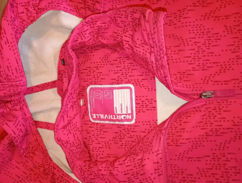 Chaqueta impermeable rosa para mujer Northville - 2