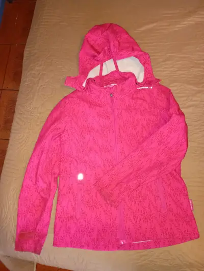 Chaqueta impermeable rosa para mujer Northville - miniatura 3