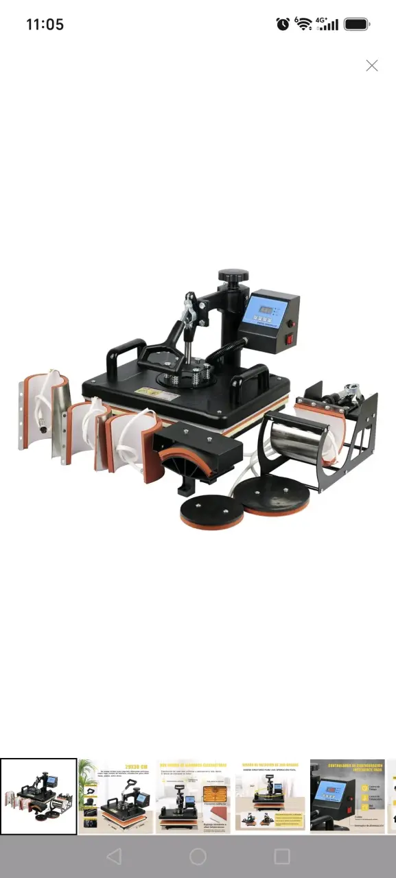 Máquina de estampado térmico multifuncional - 1