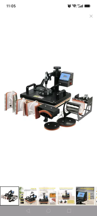Máquina de estampado térmico multifuncional - miniatura 1