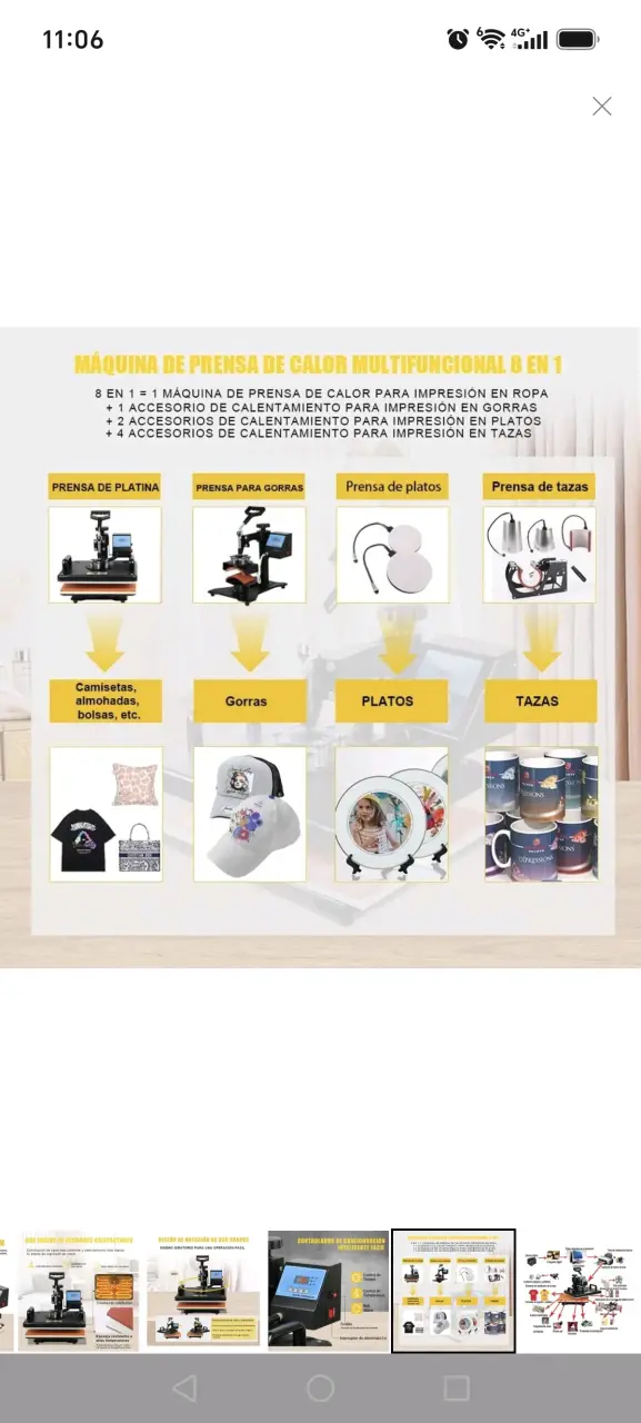 Máquina de estampado térmico multifuncional - 5
