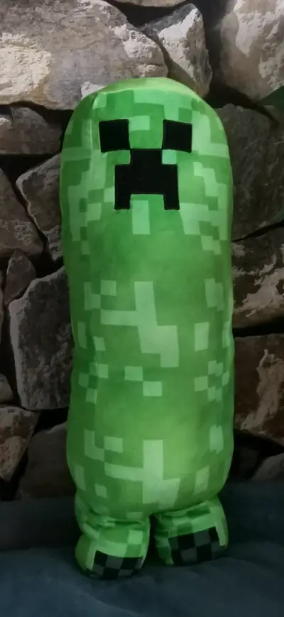 Peluche Creeper de Minecraft 60cm - miniatura 1