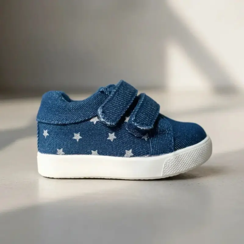 Zapatilla Urbana De Niña Azul Opaline Talla 18 - 2