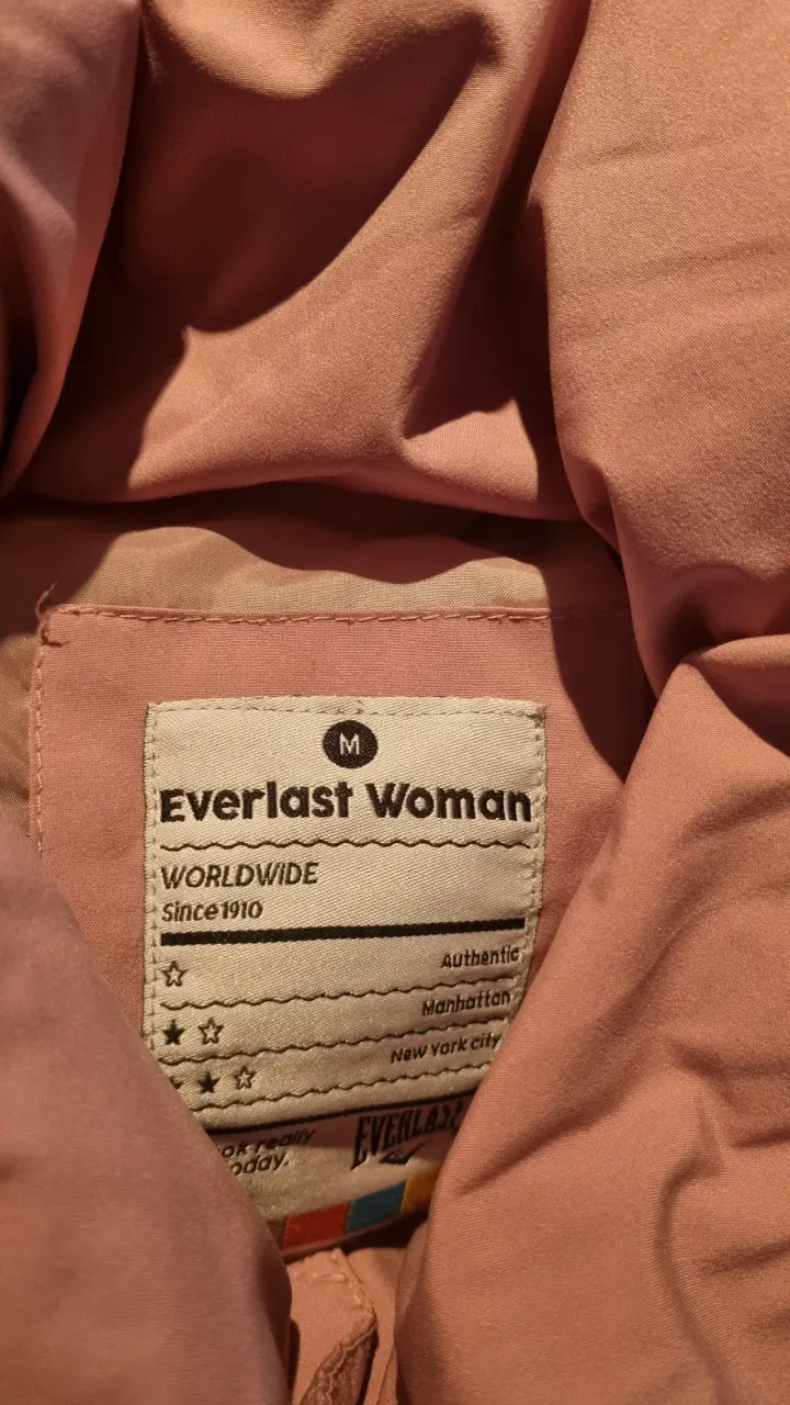 Chaqueta acolchada rosa Everlast para mujer - 2