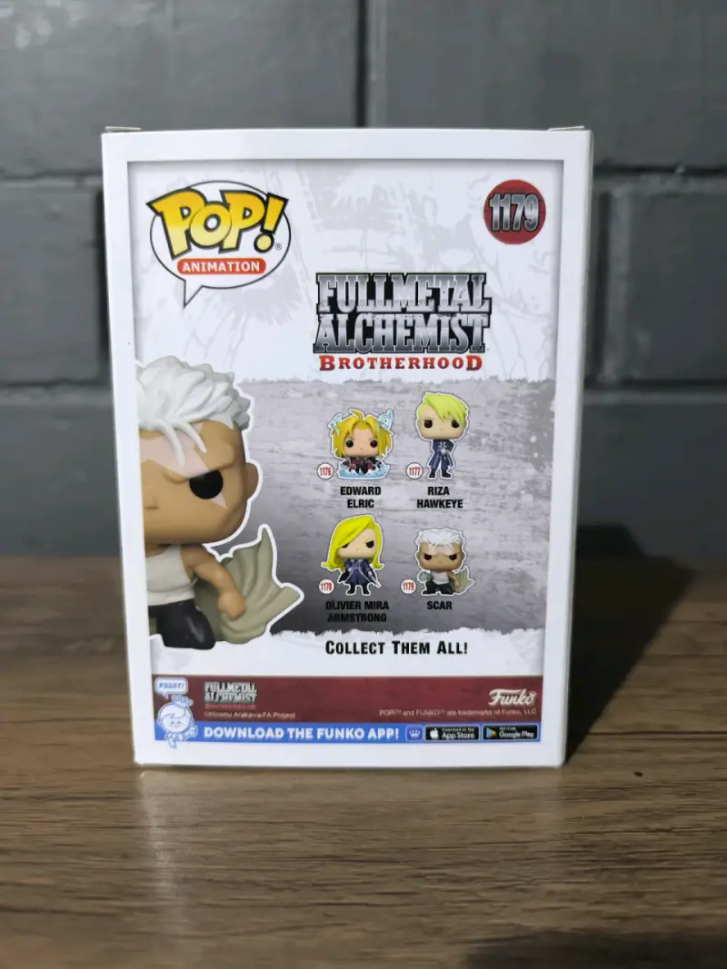 Figura Funko Pop Scar Fullmetal Alchemist - 3