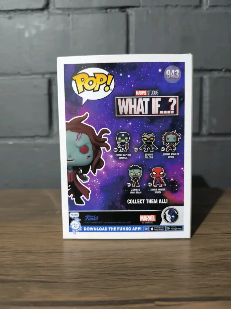 Funko Pop Zombie Scarlet Witch Marvel - 3