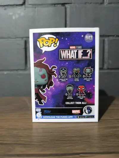 Funko Pop Zombie Scarlet Witch Marvel - miniatura 3