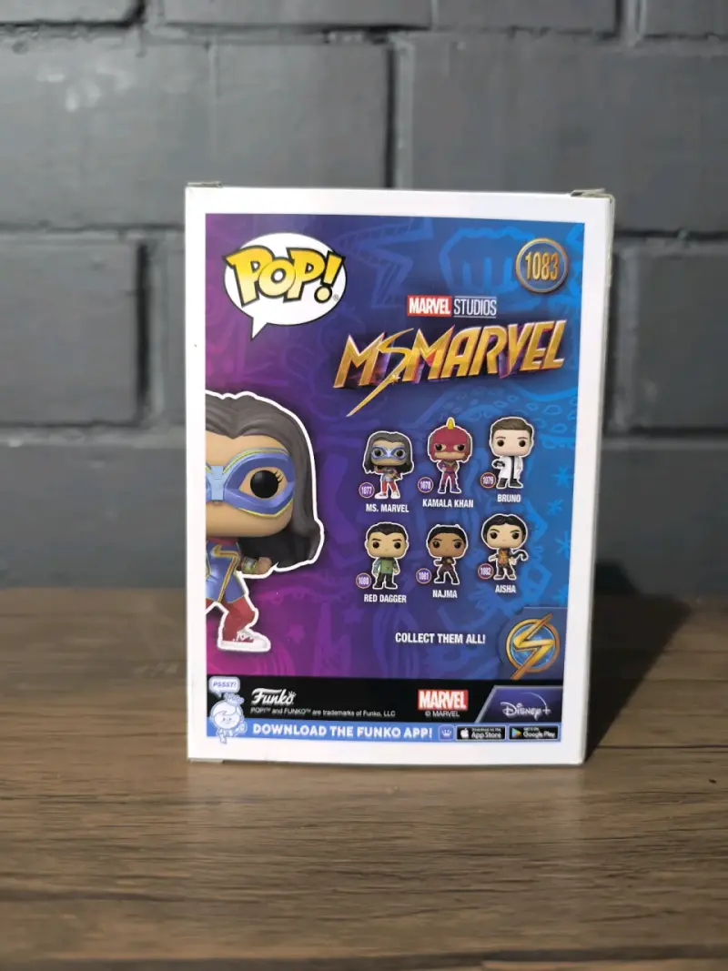 Figura Funko Pop Ms. Marvel Exclusiva - 3