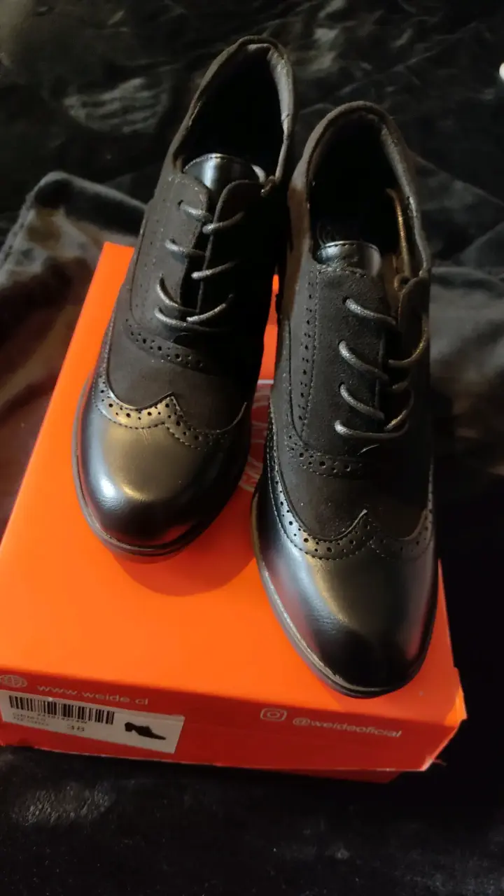 Botin Casual Dama Negro - Gamuza vintage Weide - 1