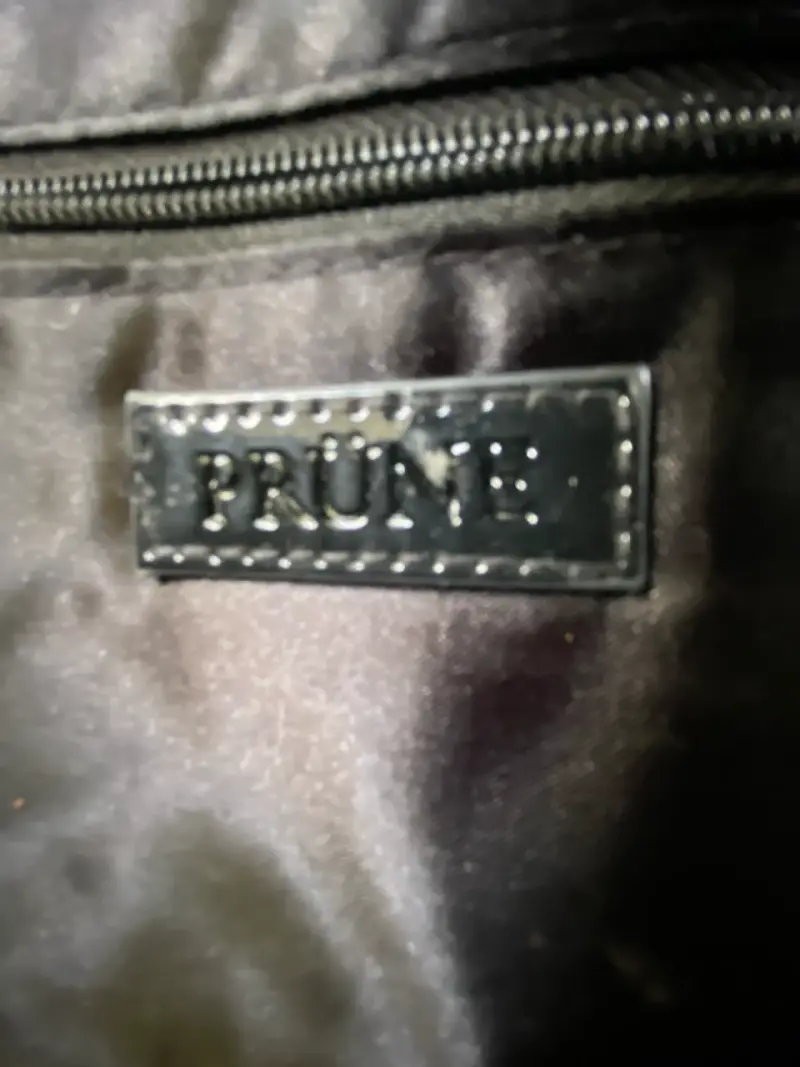 Cartera de mano metálica Prüne elegante - 2
