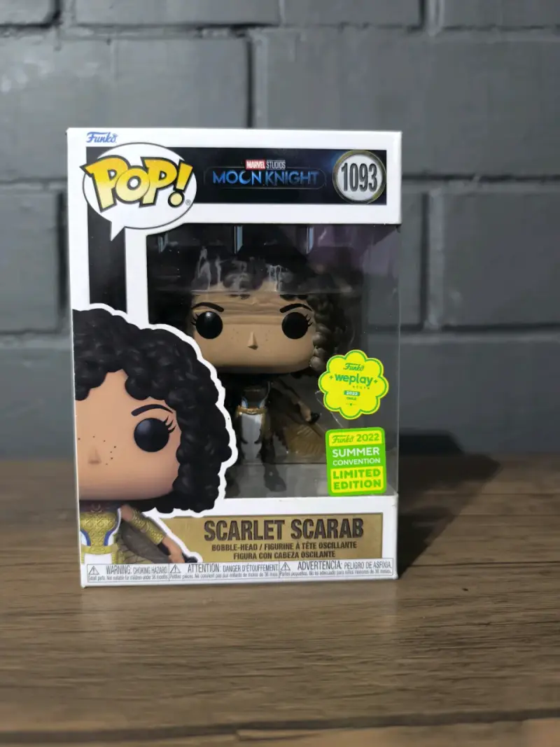 Funko Pop Scarlet Scarab Edición Limitada