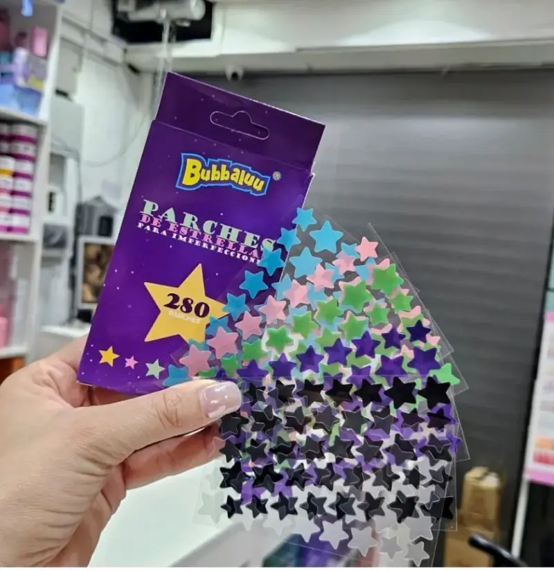 Parches de Estrellas para Imperfecciones Bubbaluu