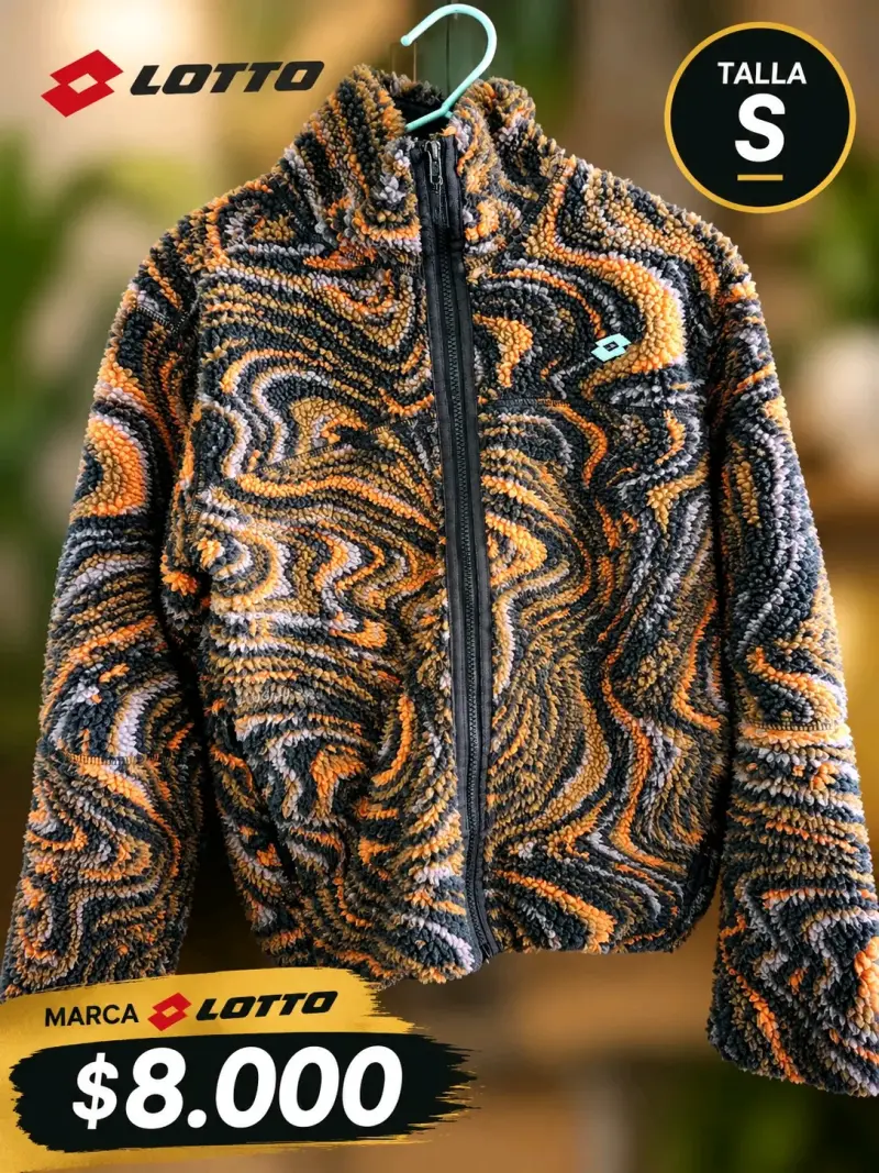 Chaqueta de lana Lotto talla S