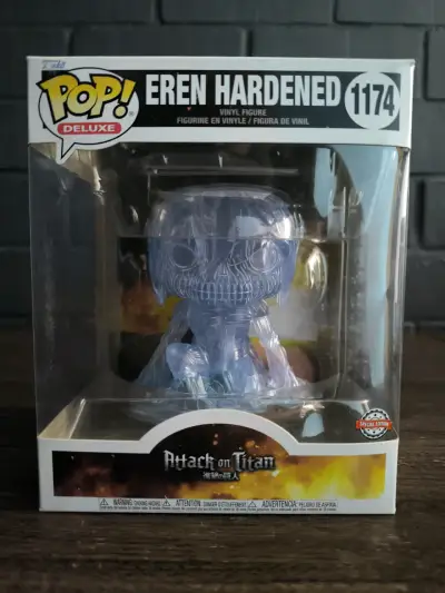 Figura Funko Pop Deluxe Eren Hardened - miniatura 1