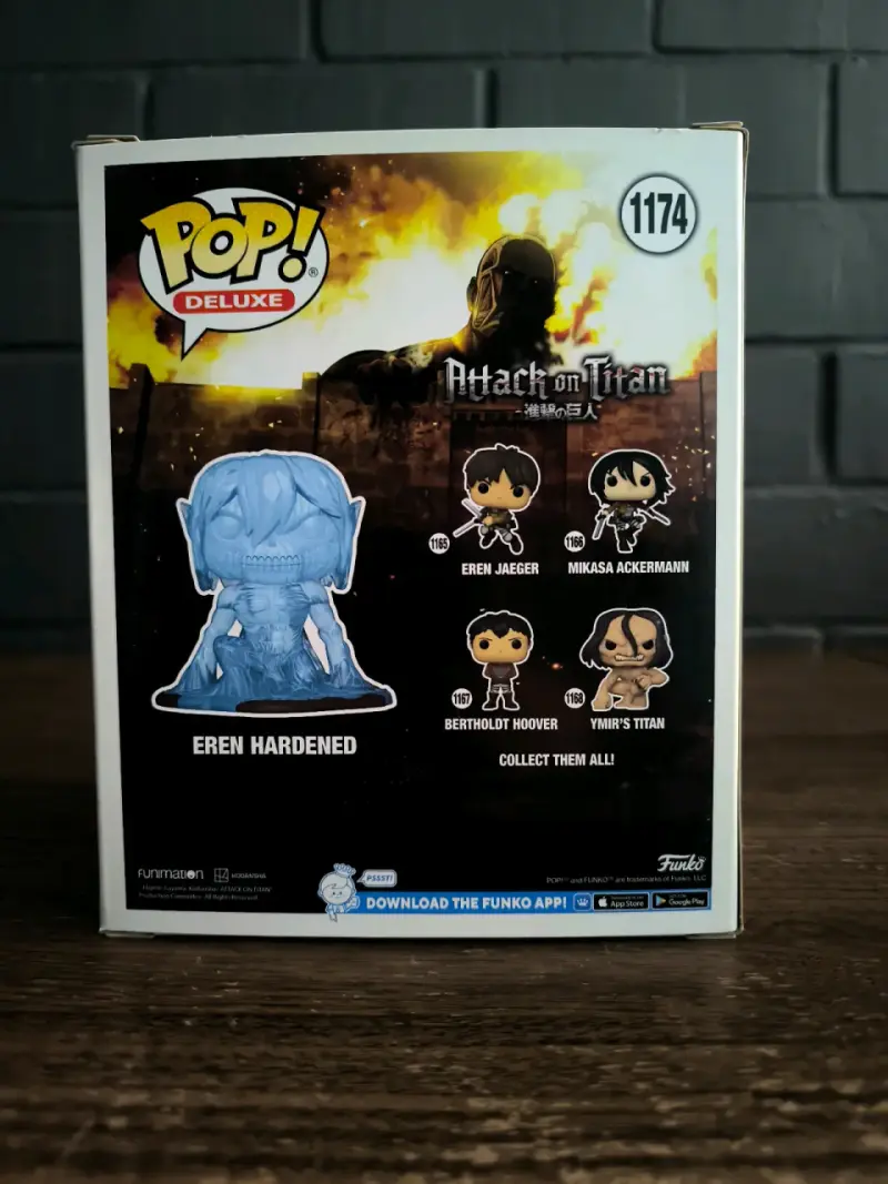 Figura Funko Pop Deluxe Eren Hardened - 3