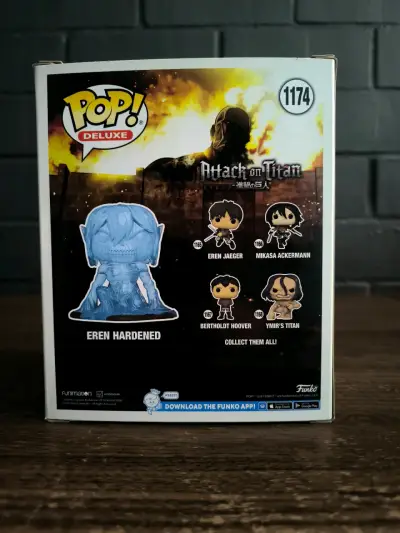 Figura Funko Pop Deluxe Eren Hardened - miniatura 3