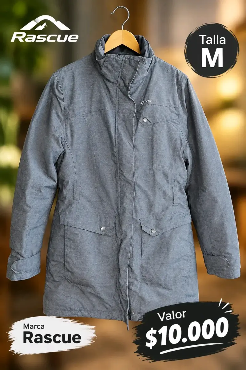 Chaqueta Gris Rascue Talla M