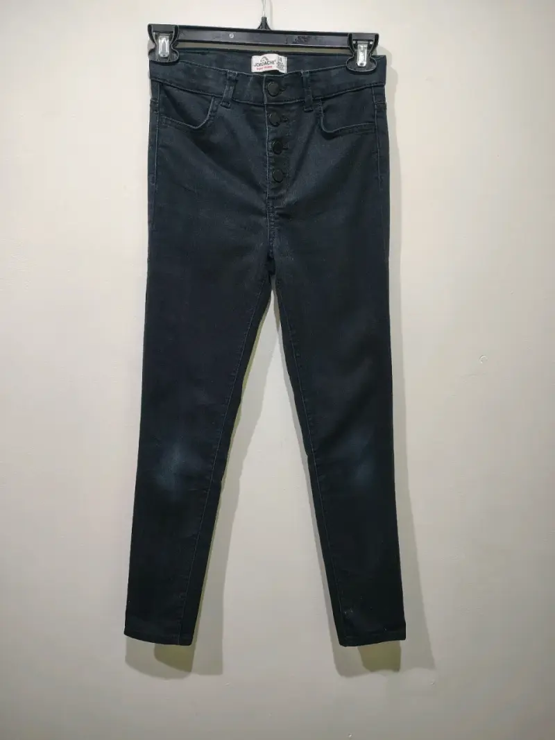 Jeans super skinny Jordache negros talla 14 - 2