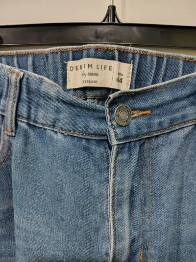 Jeans de Mezclilla Rotos para Mujer Talla 44 - miniatura 3