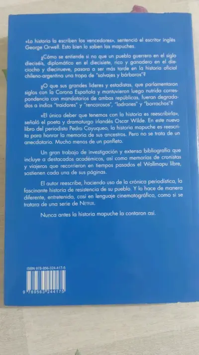 Libro Historia Secreta Mapuche de Pedro Cayuqueo - miniatura 2