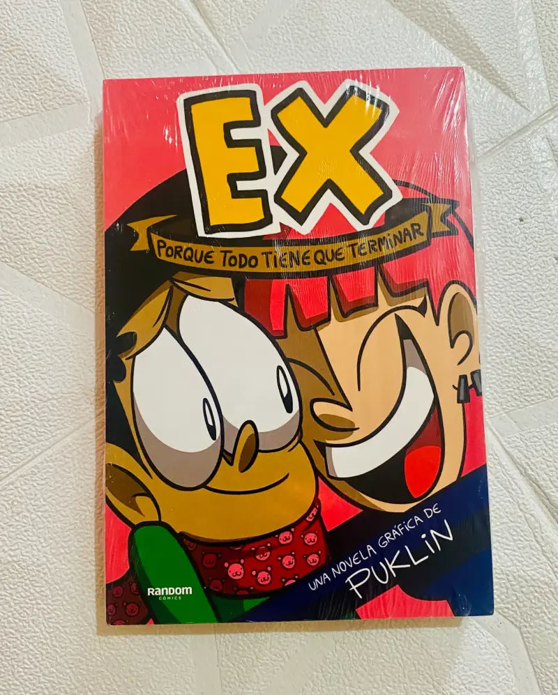 Novela gráfica 'EX: Porque Todo Tiene Que Terminar' de Puklin