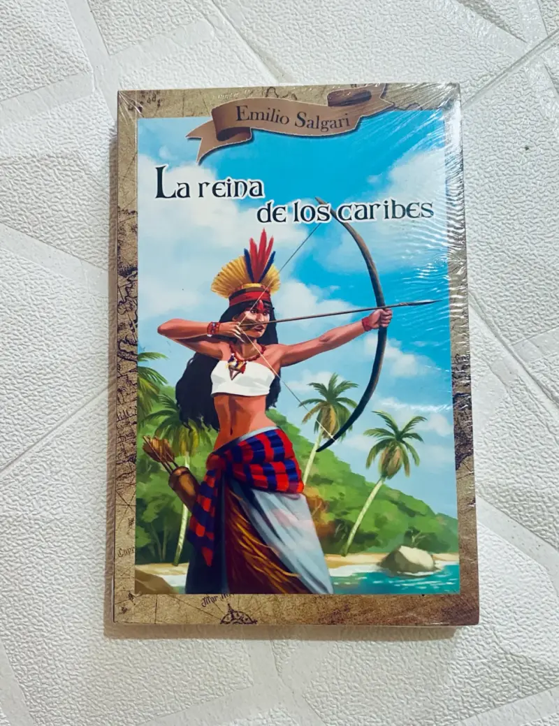 Libro 'La reina de los caribes' de Emilio Salgari