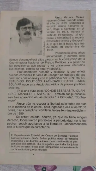 Libro 'Un Hombre Rompe Todas Las Fronteras' de Pablo Varas - miniatura 2