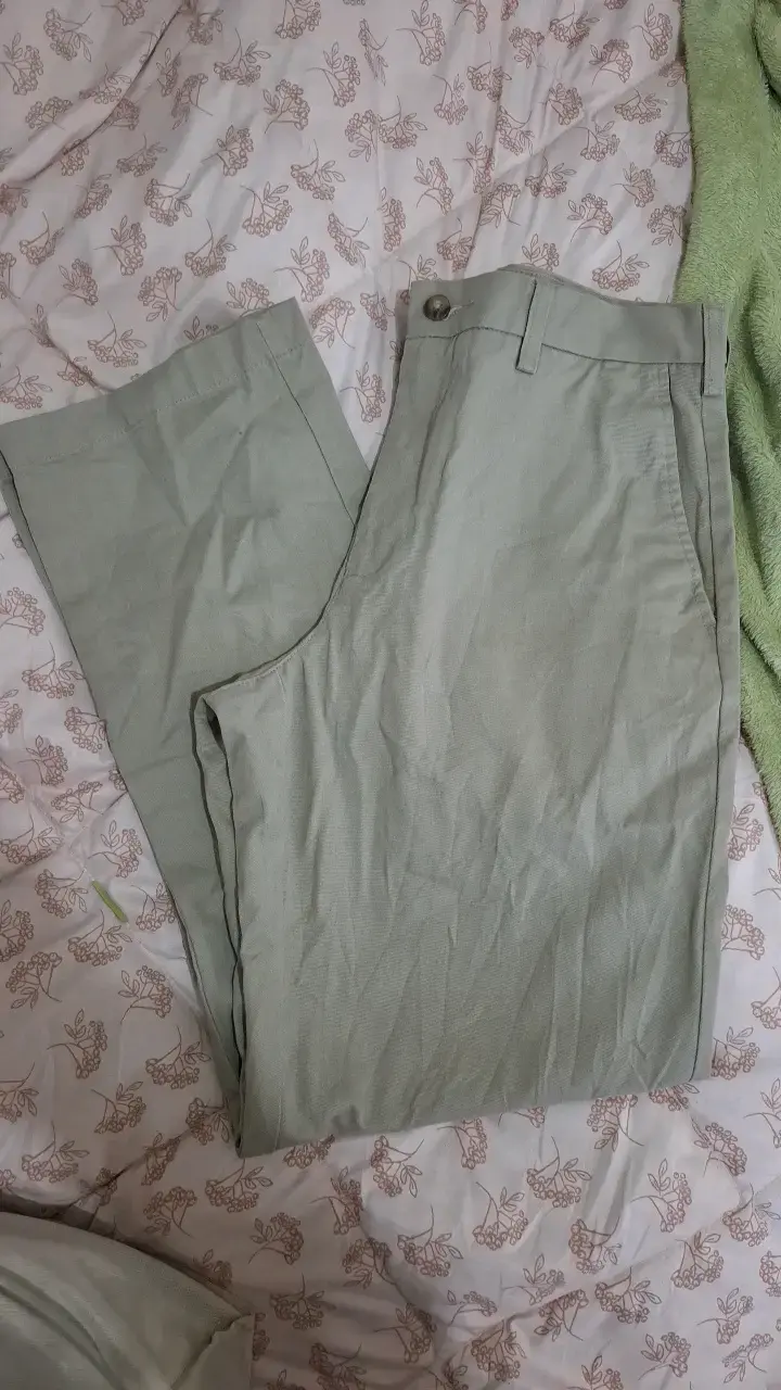 Pantalones Croft & Barrow Classic Fit Beige - 2
