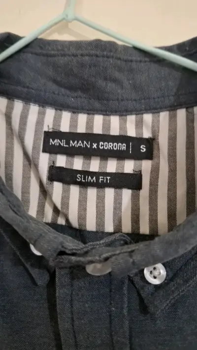 Camisa Hombre Slim Fit Azul MNL Man x Corona - miniatura 2