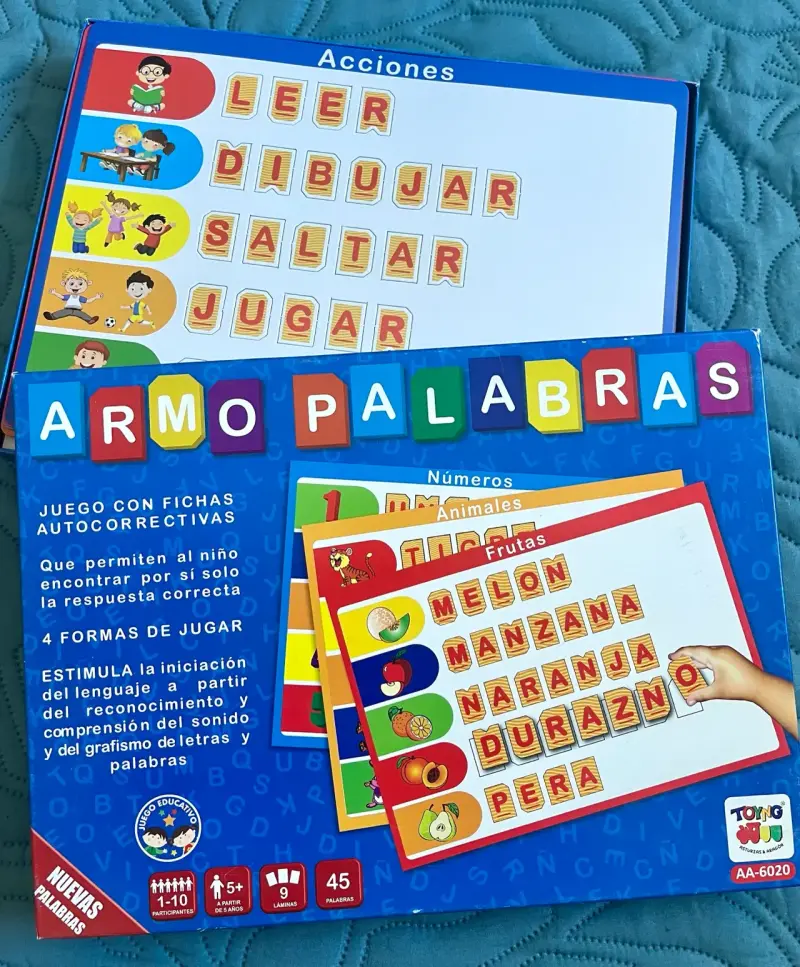 Juego educativo “Armo Palabras” para niños - 1