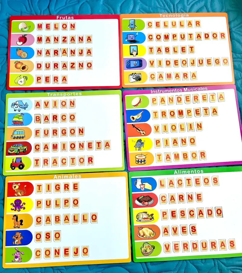 Juego educativo “Armo Palabras” para niños - 2