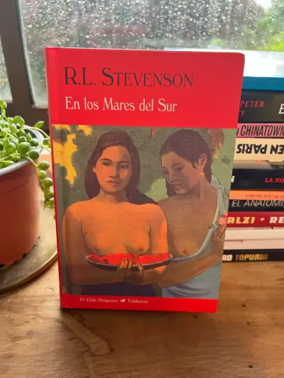 Libro 'En los Mares del Sur' de R.L. Stevenson - miniatura 1