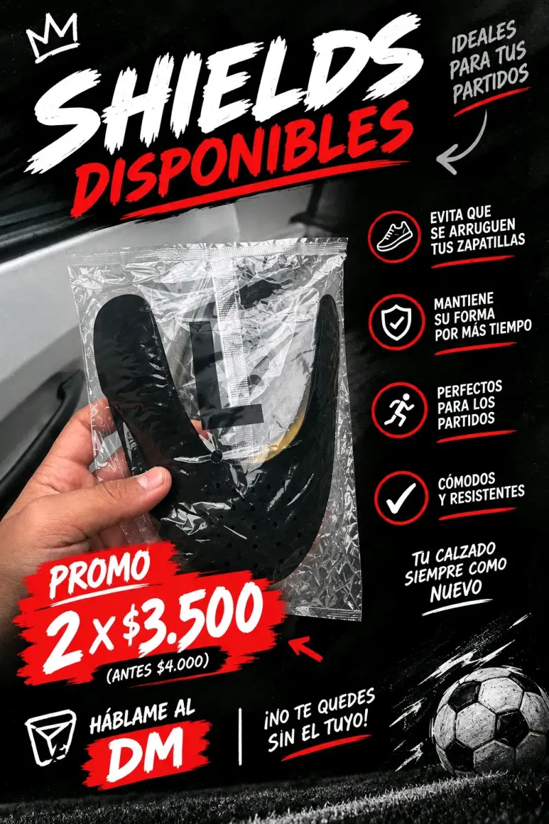 Protectores de calzado Shields para zapatillas