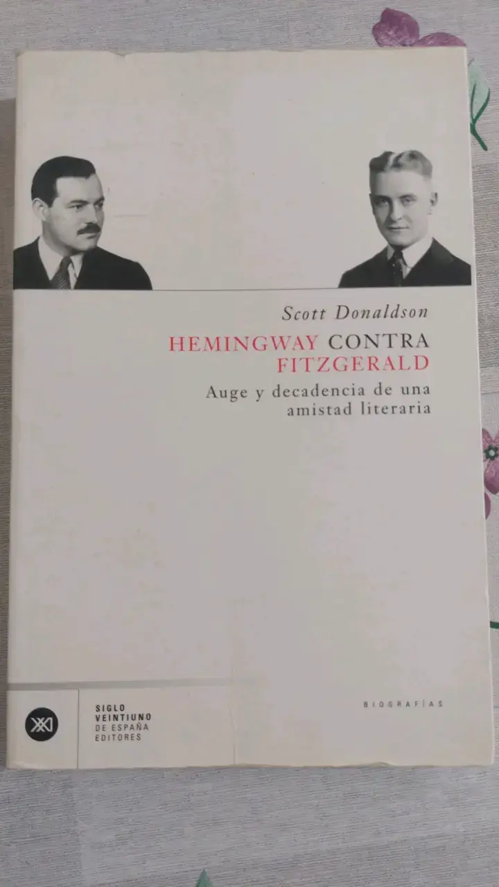 Libro Hemingway Contra Fitzgerald de Scott Donaldson - 1