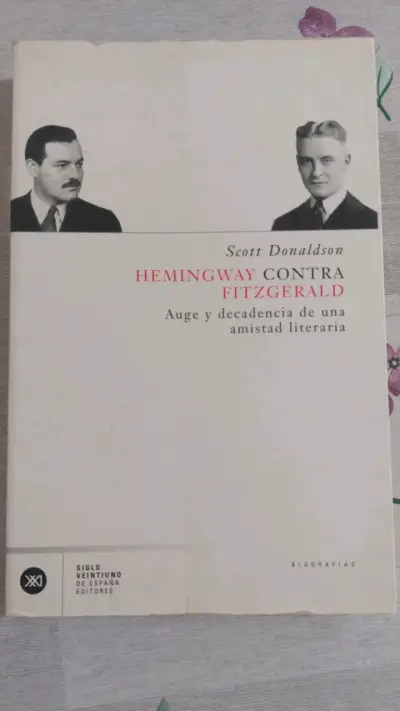 Libro Hemingway Contra Fitzgerald de Scott Donaldson - miniatura 1