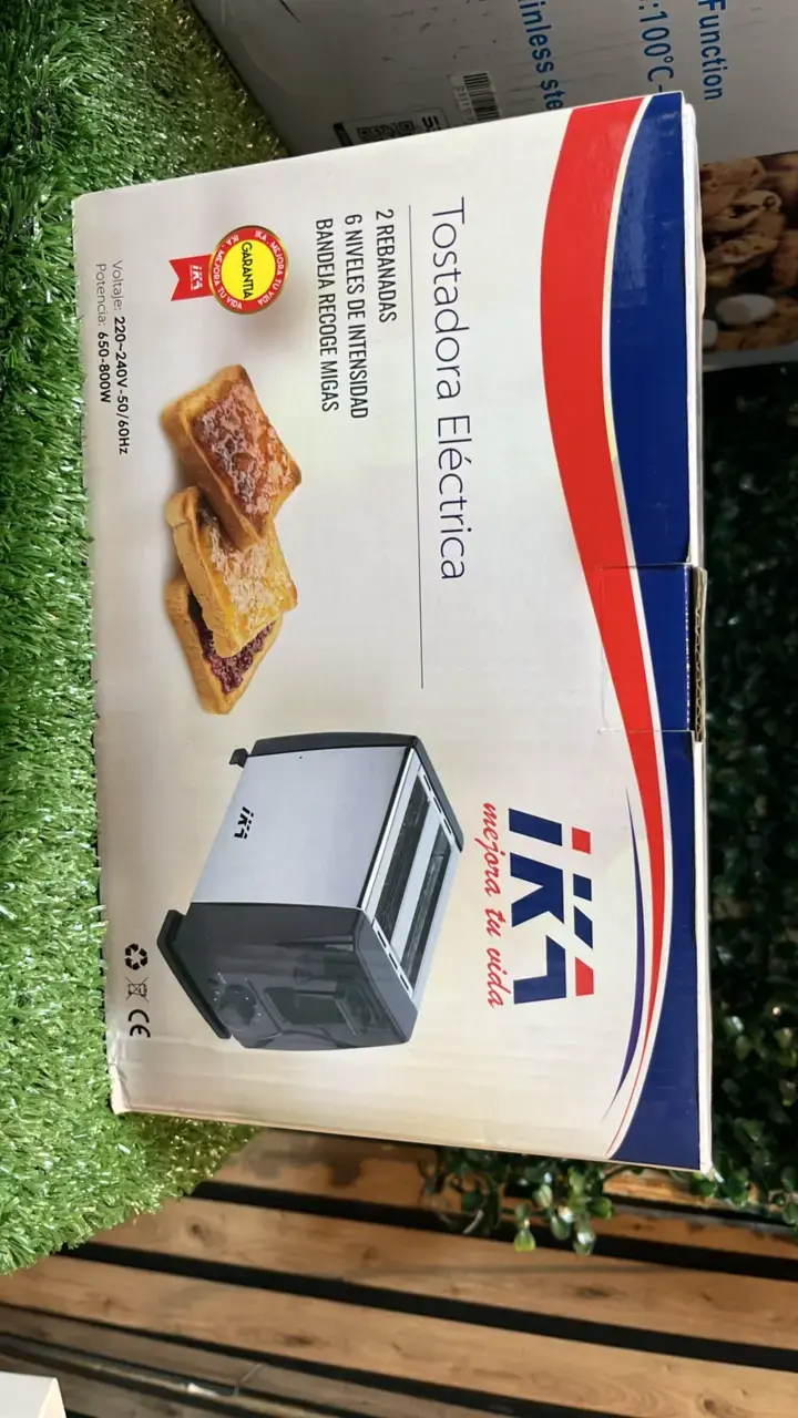 Tostadora eléctrica Iki 2 rebanadas