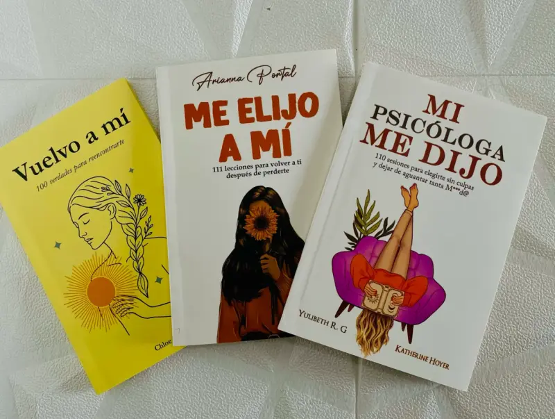 Set de 3 libros de autoayuda y desarrollo personal