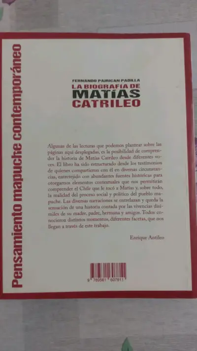 Libro La Biografía de Matías Catrileo por Fernando Pairican - miniatura 2