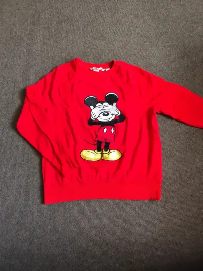 Polerón rojo Mickey Mouse  H&M - miniatura 1